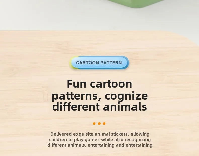 Kids Battle Chess Educational Toy Observation Concentration Training Fun Animal Flip Chess Parent-child Interactive Game Toys by Smarsty