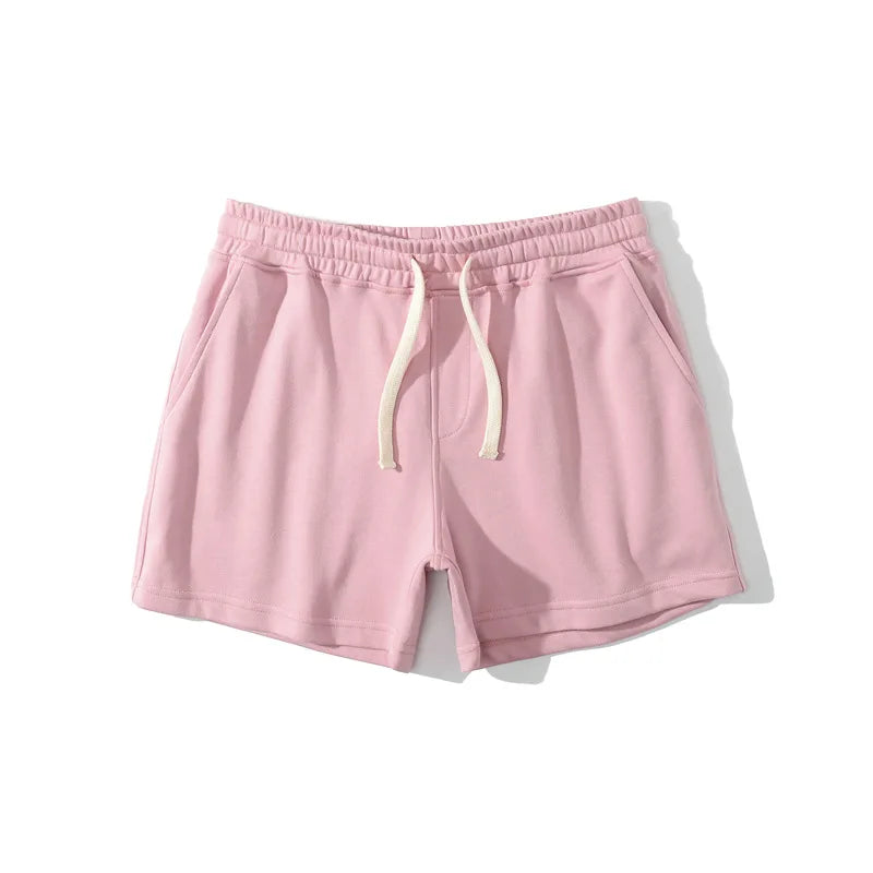 Cotton Running Shorts For Men Gym Fitness Home Casual Sport Underwear Yoga Workout Training Loose Boxers Super Short Pants Sweat - Smarsty