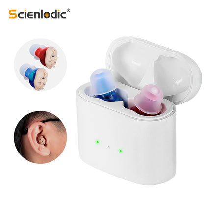 Rechargeable Invisible Hearing Aid for Clear Sound - Smarsty