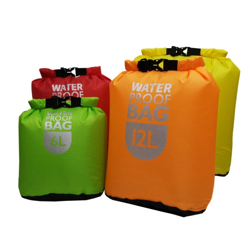 Swimming Waterproof Dry Bag Pack Rafting Kayaking River Trekking Floating Sailing Canoing Boating Water Resistance Dry Sacks - Smarsty