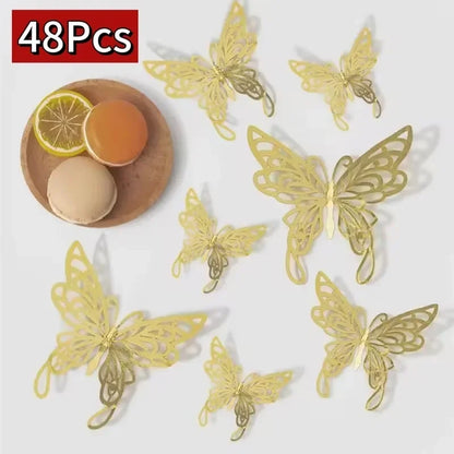 3D Butterfly Wall Stickers for Home Decor - Smarsty