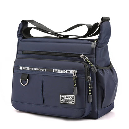Oxford Shoulder Bag Large Capacity Crossbody Messenger Bag - Smarsty