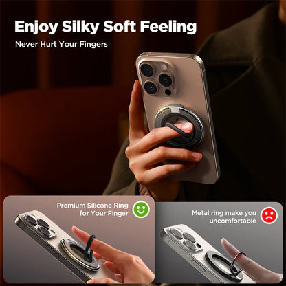 MagSafe Phone Ring Holder With Durable Silicone Grip - Smarsty