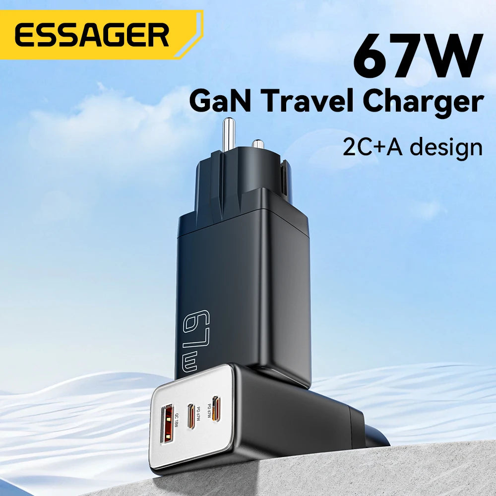 GaN USB C Charger 67W 45W Fast Charging For iPhone - Smarsty