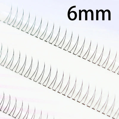 J Curl V Shape Natural Bottom Eyelashes for Manga Look - Smarsty