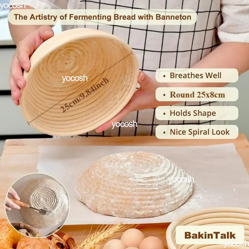 Professional Baking Tools Kit with Sourdough Starter Jar - Smarsty