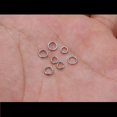 Stainless Steel Jump Rings Set Durable Rust Resistant - Smarsty