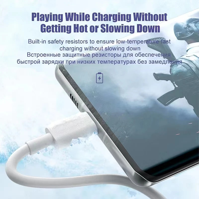 NNBILI 1-3PCS 10A 100W Type C Super Fast Charging Cable Data Cord For  Huawei OPPO vivo Quick Charing,not iPhone、xiaomi、samsung - Smarsty