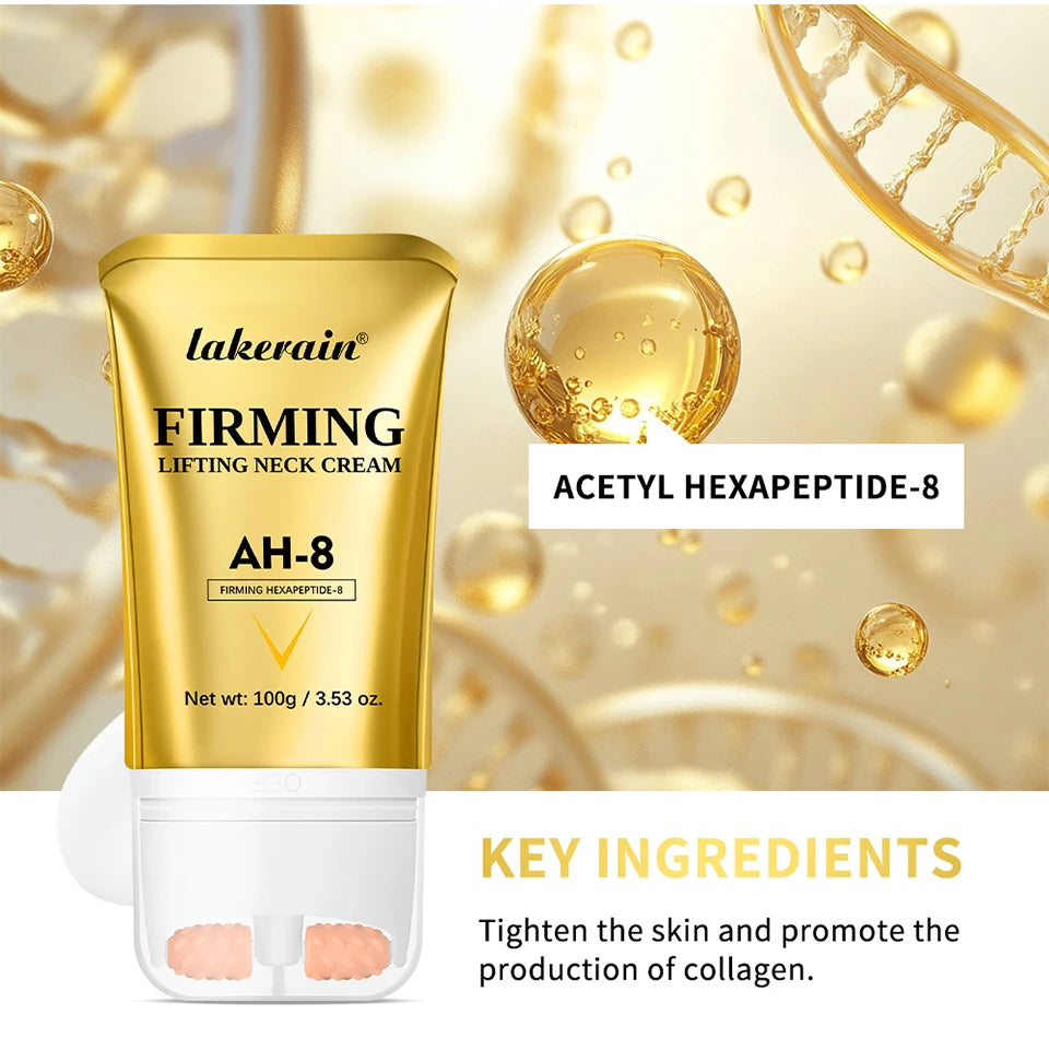 AH-8 Firming Neck Cream Deep Nourishing Moisturizing Neck Lotion Smooths Fine Lines Improves Neck Skin Firmness Skincare Product