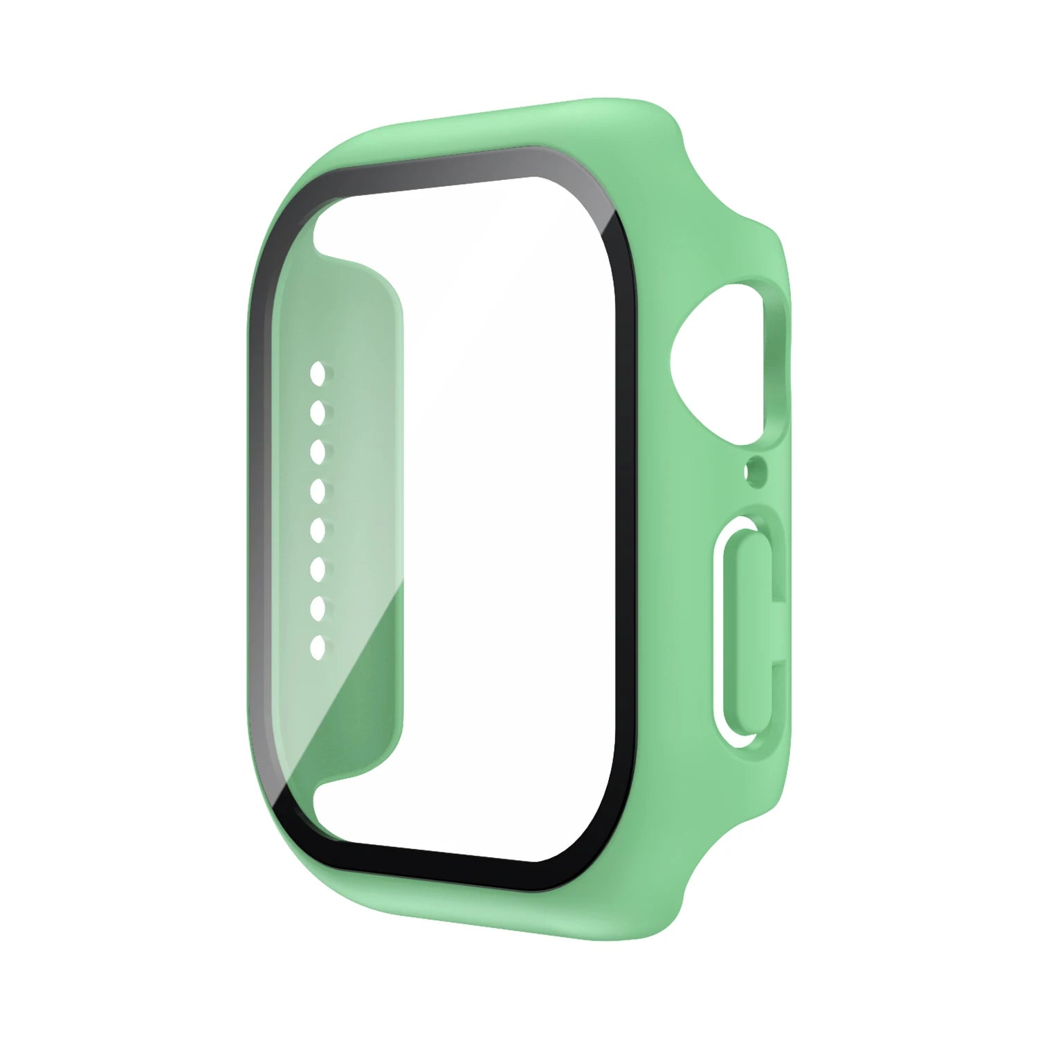 Tempered Glass+Case For Apple Watch 38mm 40mm 41mm 42mm 44mm 45mm 46mm Screen Protector Protective Cover iWatch 10 8 7 9 6 SE 5 - Smarsty