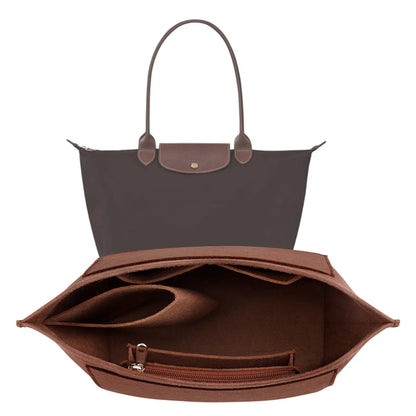 Purse Organizer Insert, Felt Bag Organizer For Handbag Purse Organizer, 5 Colors, 3 Size - Smarsty