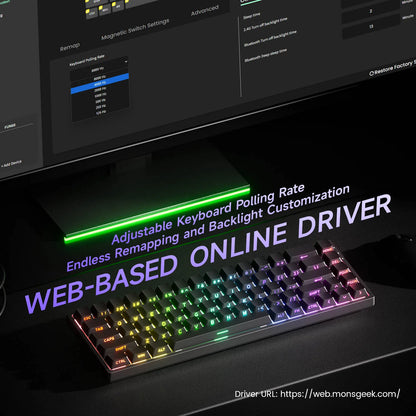 MonsGeek 60 Percent Mechanical Gaming Keyboard For Esports