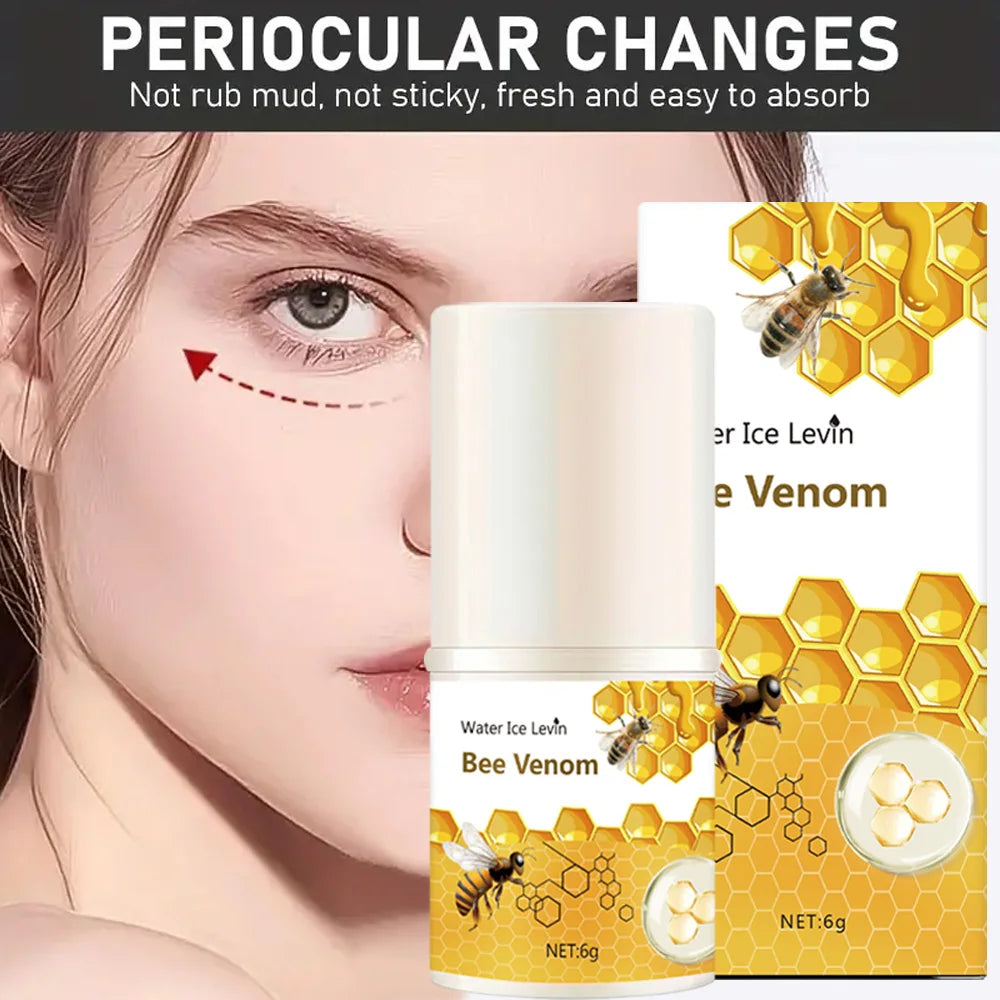 Bee Venom Eye Cream Stick for Dark Circles and Puffiness - Smarsty