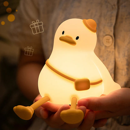 Cute Silicone Rabbit LED Night Light for Kids - Smarsty