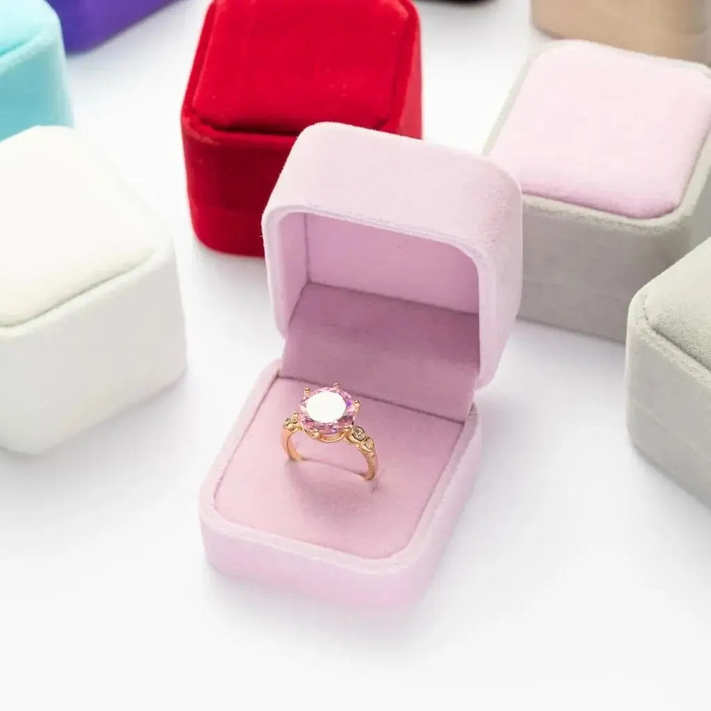 Velvet Jewelry Packaging Organizer Gift Box Set - Smarsty
