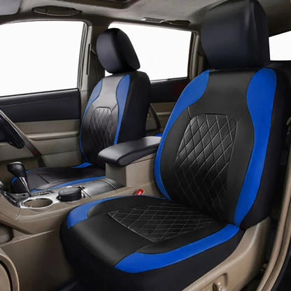 All Season Quilted PU Leather Car Seat Cover Waterproof - Smarsty