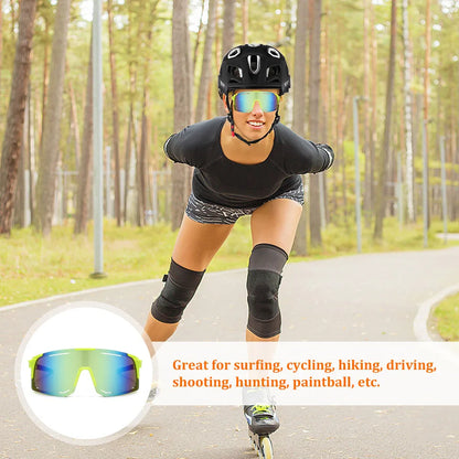 Polarized Cycling Sunglasses UV Protection Windproof Glasses For Men Women Polarized Lens Road Riding Bike Sport Glasses Eyewear