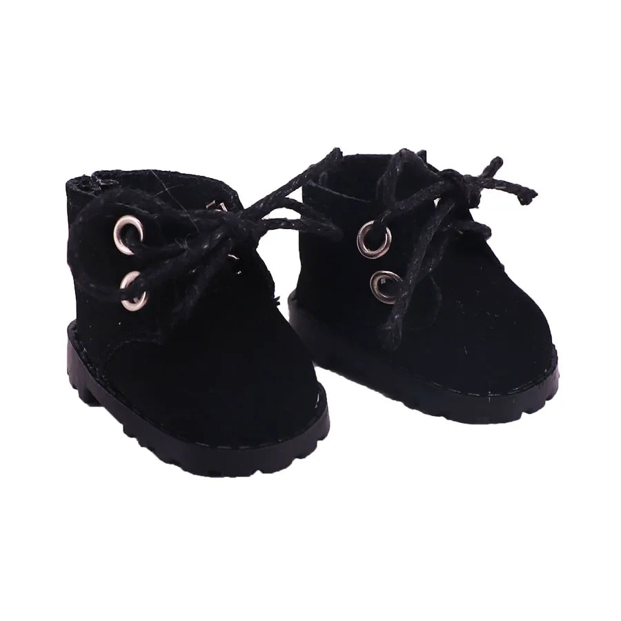 3.8cm Doll Shoes For labubu 17cm Plush Doll Clothes Accessories Girl's Toys ,Christmas Festival Birthday Gift
