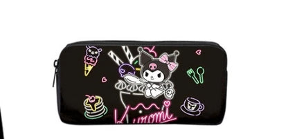 Cartoon Double Layer Pencil Bag for Kids School Use - Smarsty