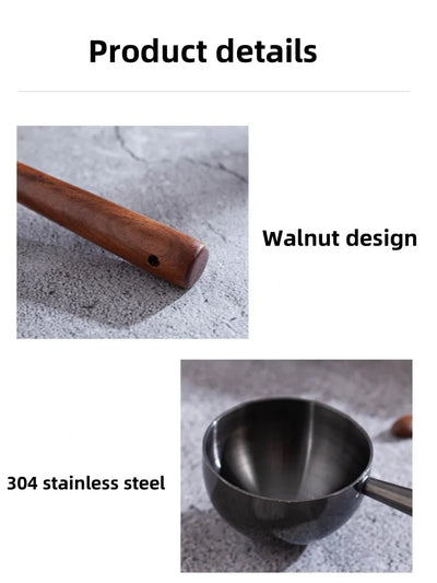 Walnut Wooden Measuring Spoon Set for Kitchen Use - Smarsty