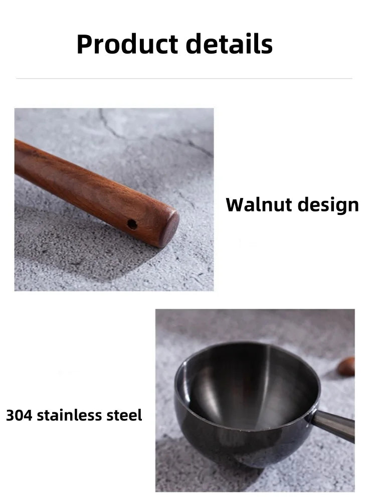 Walnut Wooden Measuring Spoon Set for Kitchen Use - Smarsty