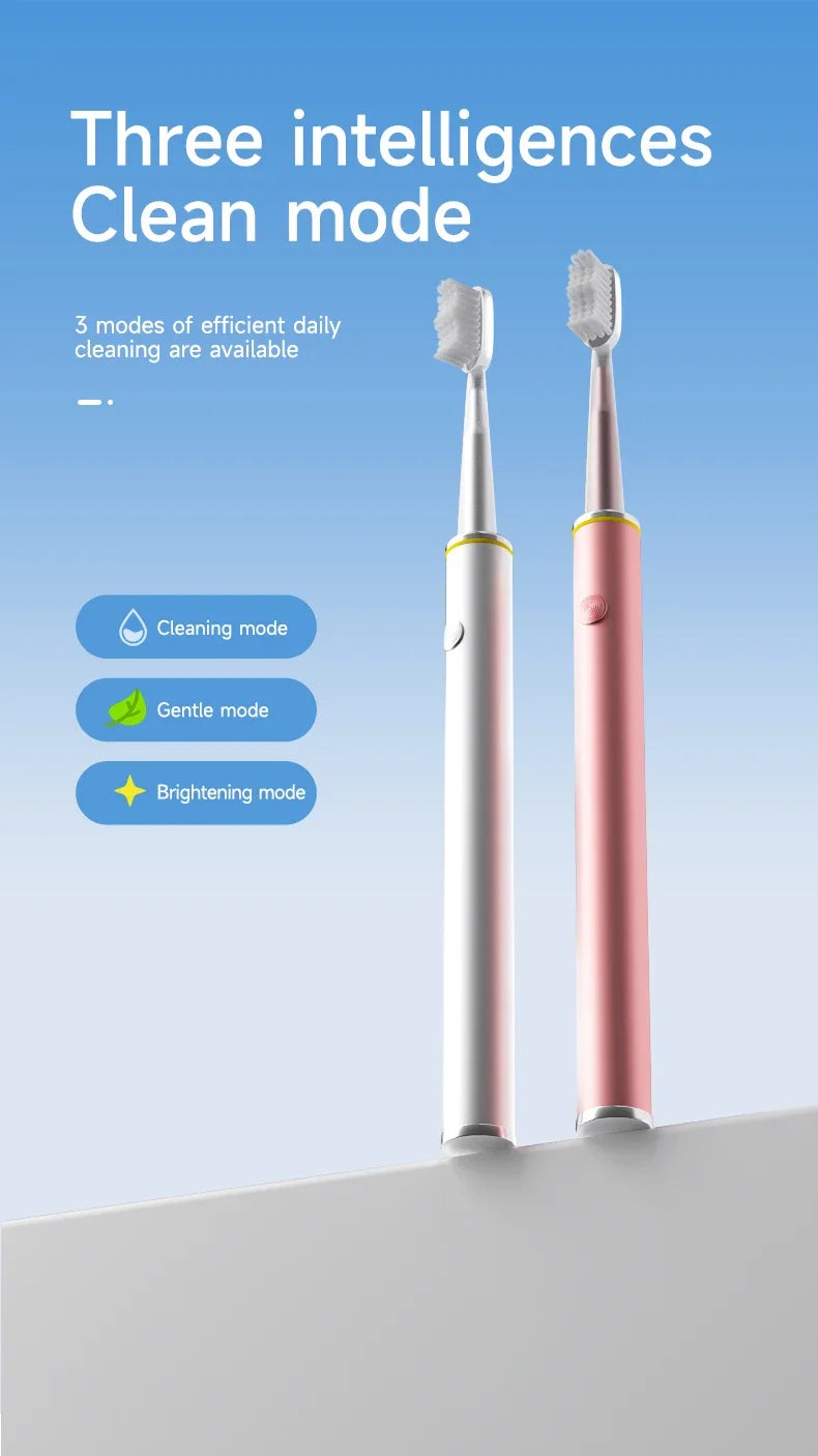 Electric Toothbrush for Women with Soft DuPont Bristles - Smarsty