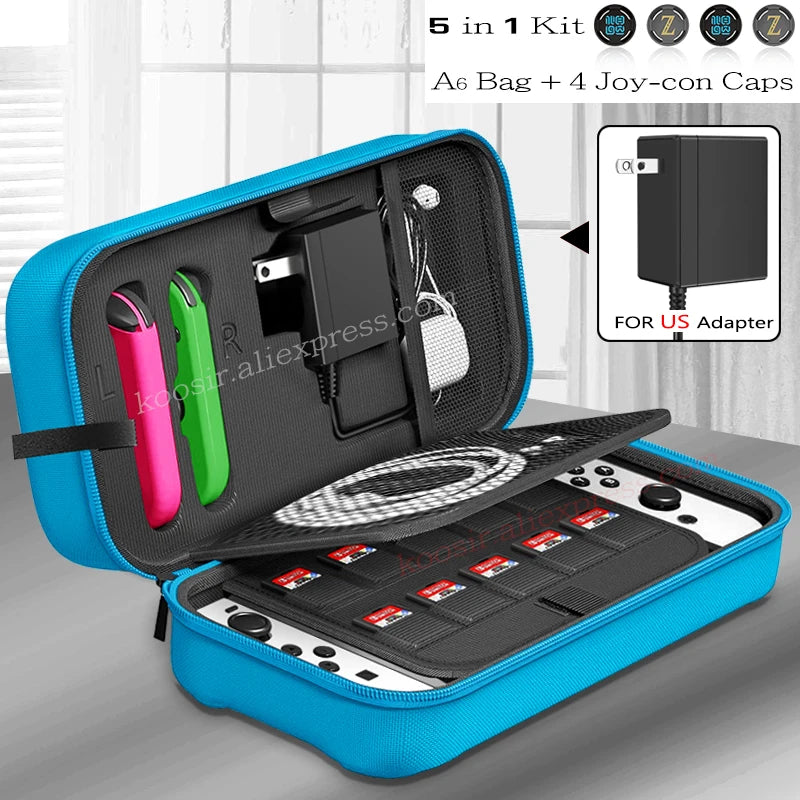 Nintendo Switch OLED Large Storage Bag with Anti-Scratch Protection - Smarsty