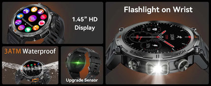 EIGIIS KE3 Smart Watch Bluetooth Call Waterproof Health Monitor - Smarsty