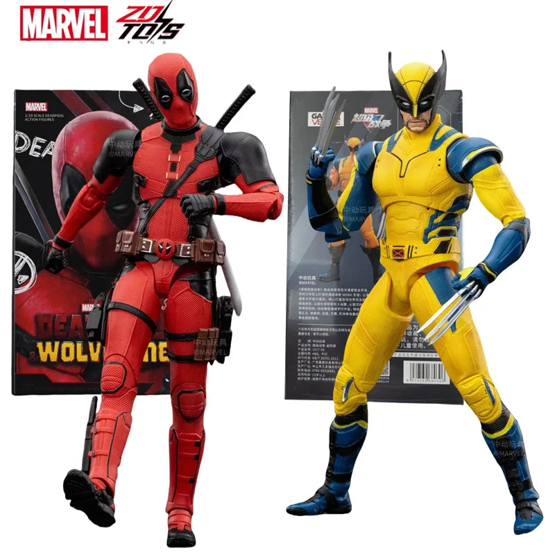 2024 Deadpool & Wolverine Action Figures Movie Version ZD Toy Series Collections Adult Action Figures Kids Gift by Smarsty