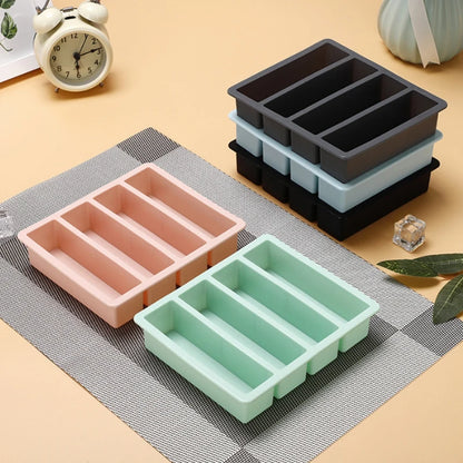 Giant Silicone Ice Cube Tray for Easy Release - Smarsty