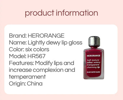 Herorange Long-Lasting Moisturizing Lip Gloss - Smarsty