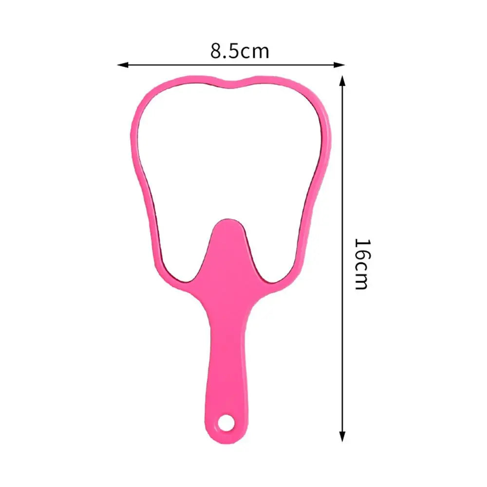Tooth Shaped Handheld Mirror for Makeup and Dental Use - Smarsty