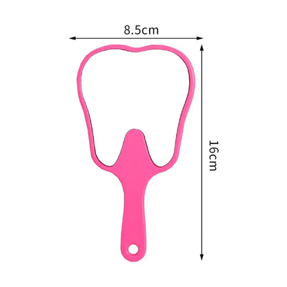 Tooth Shaped Handheld Mirror for Makeup and Dental Use - Smarsty