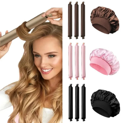 Heatless Hair Curler Rods for Effortless Curls - Smarsty