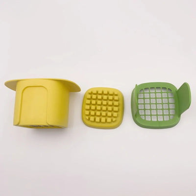 Multifunctional Cucumber Potato Slicer Household Hand Pressure Onion Dicer Kitchen Tools Vegetable Chopper French Fries Cutter by Smarsty