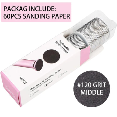 Professional 60pcs Foot Dead Skin Sandpaper For Pedicures - Smarsty