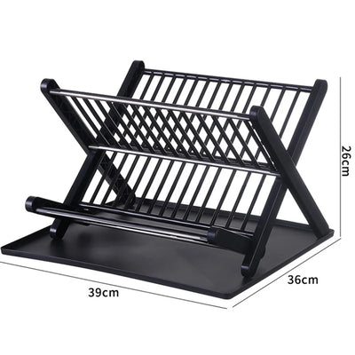 Kitchen Organizer Dish Drying Rack Plates Shelf Plastic Holder Dish Rack Sink Draining Bowl Storage Stand Home Accessories by Smarsty