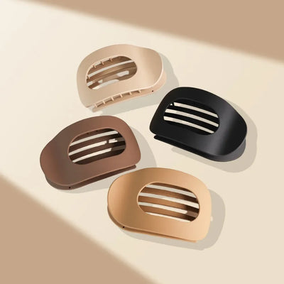 Fashion Leopard Oval Hair Claw Clip for Women - Smarsty
