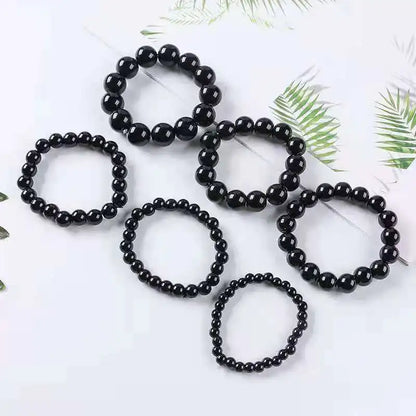 Black Obsidian Bracelet for Blood Circulation and Weight Loss - Smarsty