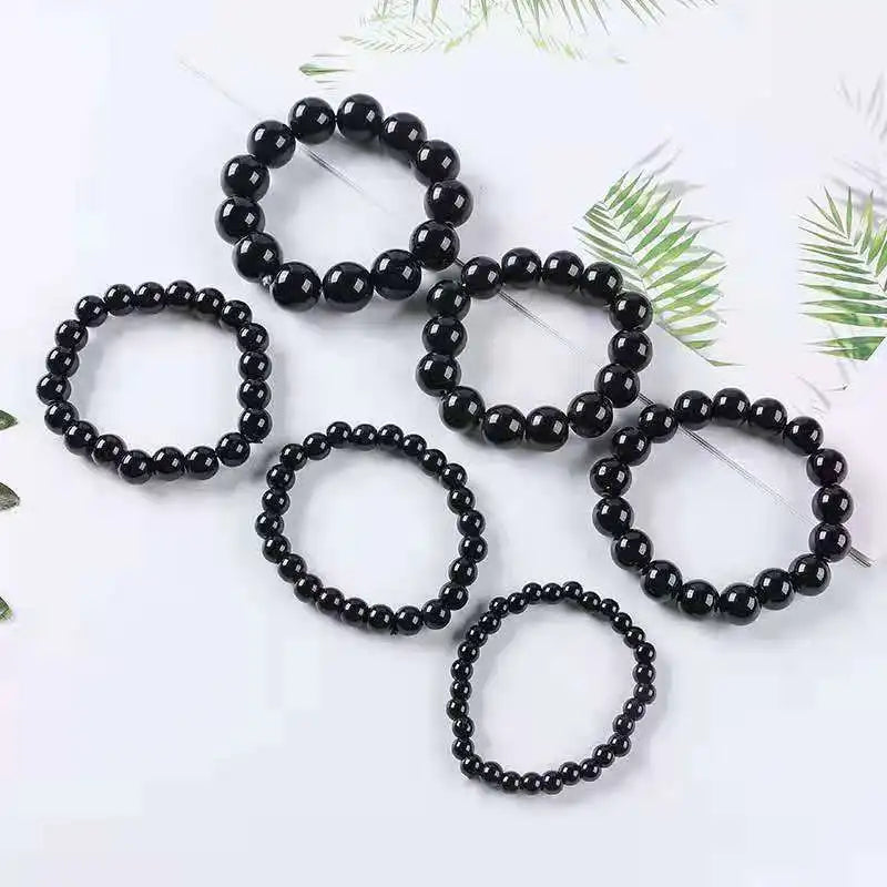 Black Obsidian Bracelet for Blood Circulation and Weight Loss - Smarsty
