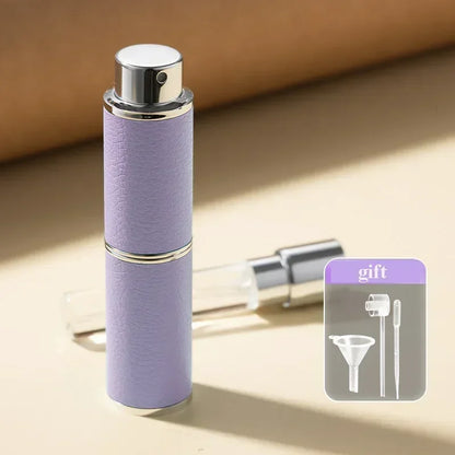 Portable Leather Perfume Atomizer Refillable Mini Spray Bottle - Smarsty
