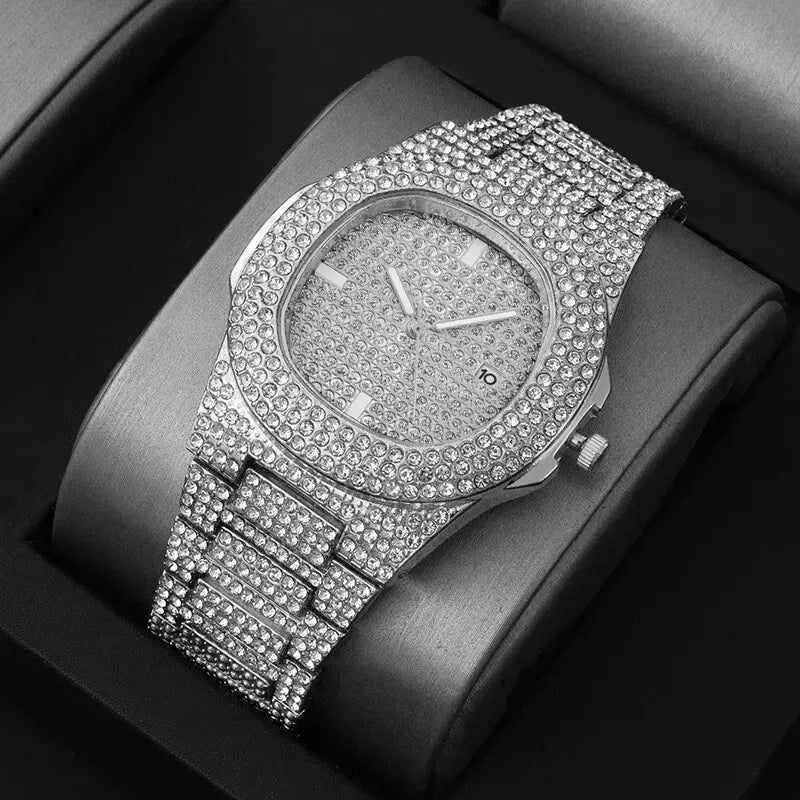Luxury Men's Stainless Steel Sports Watch with Luminous Feature - Smarsty