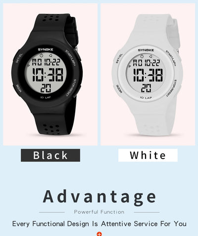 Waterproof Military Sport Watch for Men with LED Display - Smarsty