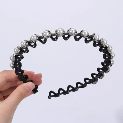 Non Slip Rhinestone Headbands With Secure Wave Grip - Smarsty