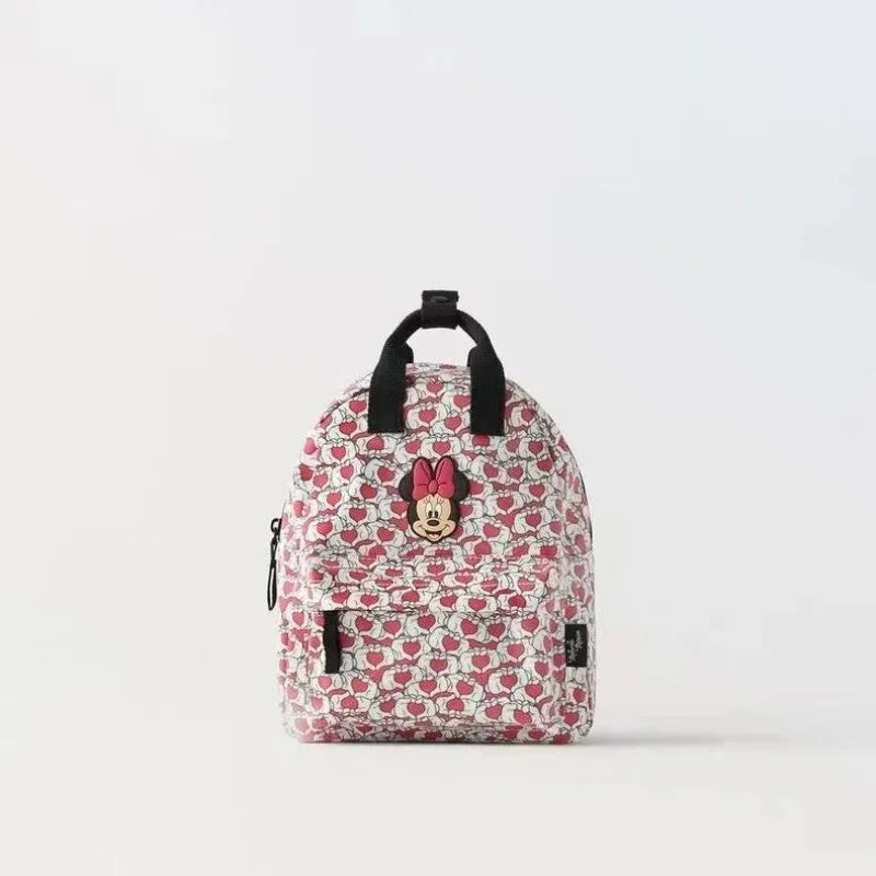Mickey Mouse Canvas Backpack Large Capacity School Bag - Smarsty