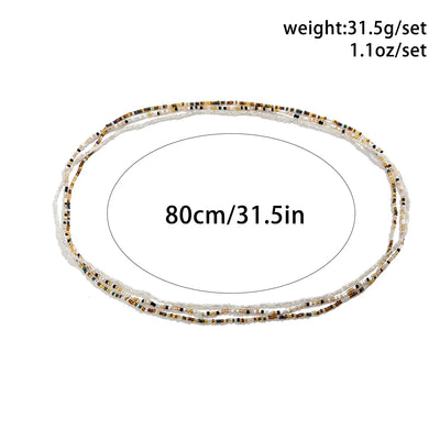Lacteo Bohemia Seed Beads Waist Chain for Summer Style - Smarsty