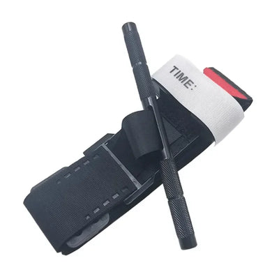 Tactical First Aid Rotary Pressure Aluminum Rod Tourniquet Hiking Militar Outdoor Camping Survival Gear Molle Rescue Tools - Smarsty