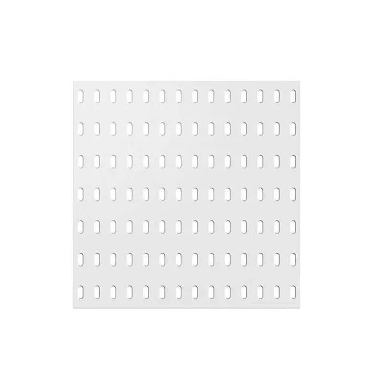 New DIY Pegboard Accessories Hanging Shelf Storage Hooks Wall Organizer No Punching Crafts Organization For Garage Kitchen Room