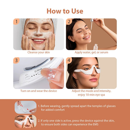 Eye Massager for Dark Circles and Puffiness Relief - Smarsty