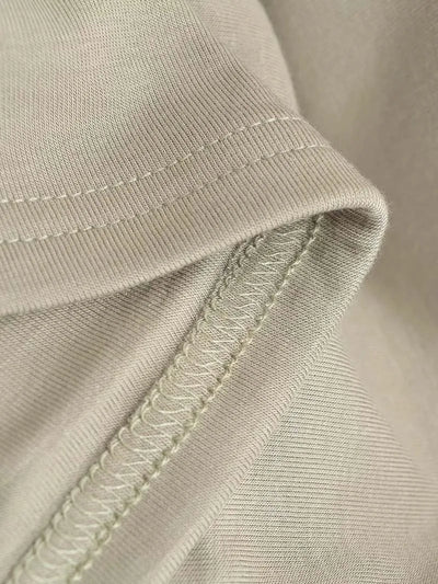 Women Double Layer Boat Neck Soft Slinky Tank Top - Smarsty